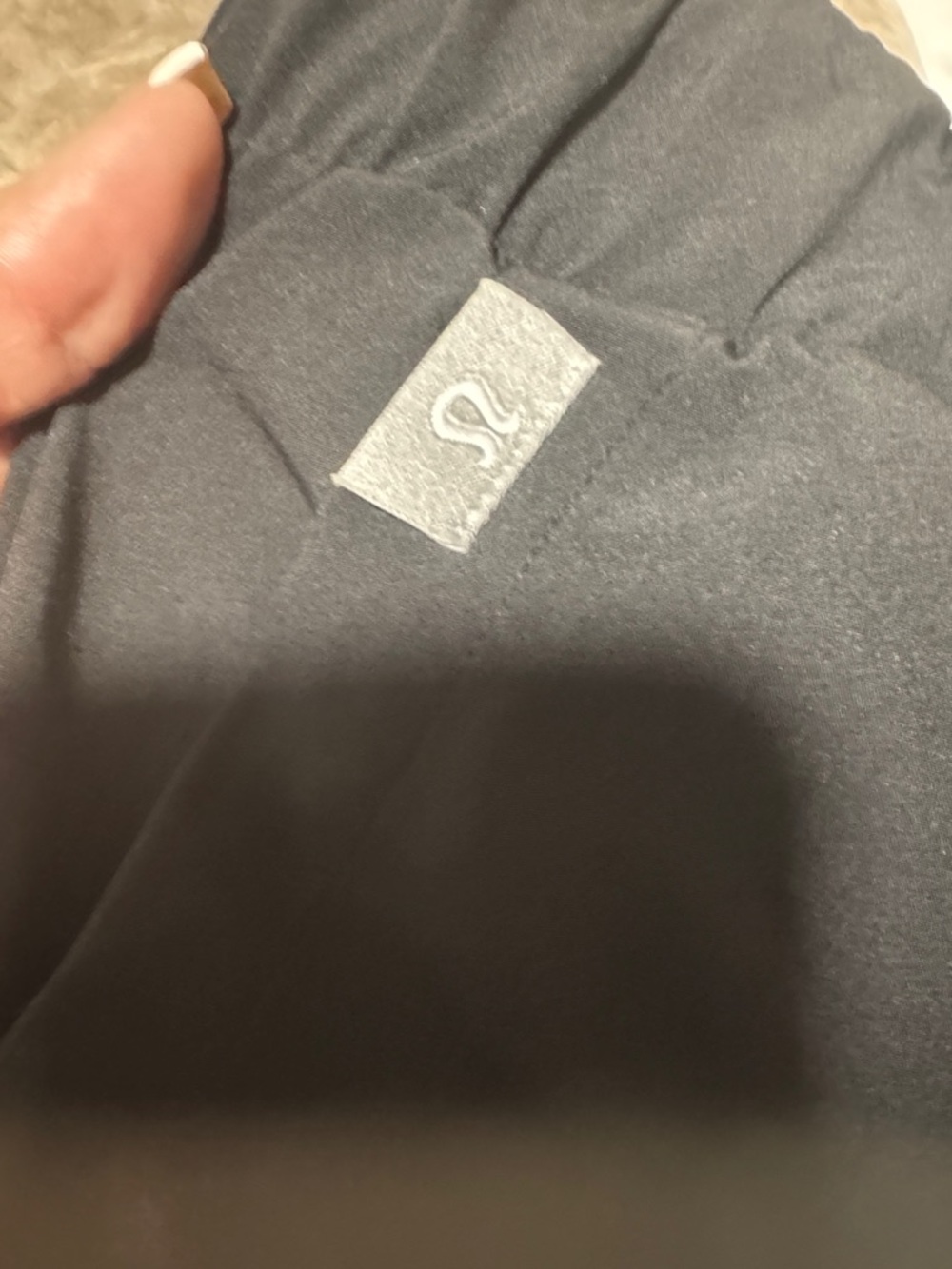 Lululemon Black Activewear pants with Logo